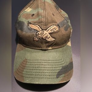 Philadelphia Eagles New Era Camo Adjustable Hat One Size Fits Most - Gently Used